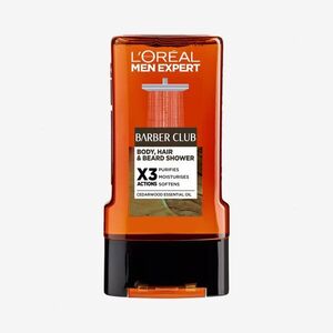 L’Oréal Paris Men Expert Barber Club sprchový gel pro muže na vlasy, vousy a tělo 300 ml obraz