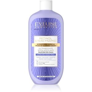 Eveline Cosmetics Retinol & Niacynamid intenzivně vyživující tělové mléko s vyhlazujícím efektem 350 ml obraz