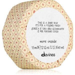 Davines More Inside Shine Wax vosk na vlasy pro lesk a hebkost vlasů 75 ml obraz