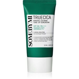 Some By Mi Truecica Mineral Calming Tone-up Suncream zklidňující minerální ochranný krém SPF 50+ 50 ml obraz