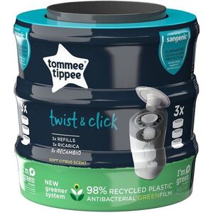 Tommee Tippee Twist & Click náhradní kazeta 3 ks obraz
