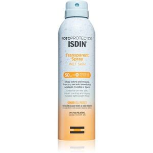ISDIN Transparent Spray Wet Skin opalovací sprej SPF 50 250 ml obraz