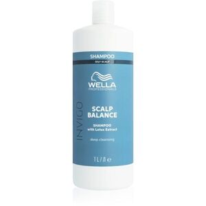Wella Professionals Invigo Scalp Balance hloubkově čisticí šampon pro mastnou pokožku hlavy 1000 ml obraz