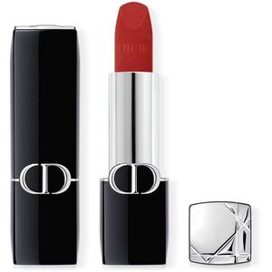 DIOR Rouge Dior dlouhotrvající rtěnka plnitelná odstín 854 Rouge Shanghai Velvet 3.5 g obraz
