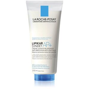 La Roche-Posay Lipikar Syndet AP+ čisticí krémový gel proti podráždění a svědění pokožky 200 ml obraz