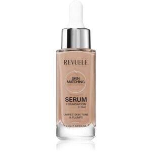 Revuele Serum Foundation [+HA] hydratační make-up pro sjednocení barevného tónu pleti odstín Light-Medium 30 ml obraz