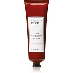 DEPOT 400 SHAVE SPECIFICS O. 404 SOOTHING SHAVING SOAP CREAM .for brush. zklidňující krém na holení for brush 125 ml obraz