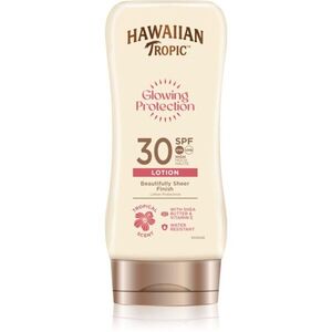 Hawaiian Tropic Glowing Protection Beautifully Sheer Finish mléko na opalování SPF 30 180 ml obraz