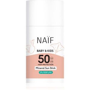 Naif Baby & Kids Mineral Sun Stick tyčinka na opalování SPF 50 36 g obraz