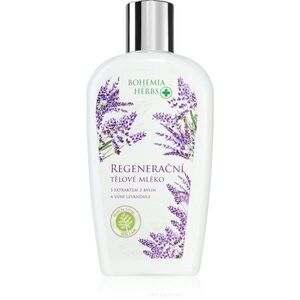 Bohemia Gifts Bohemia Herbs Levandule regenerační tělové mléko 250 ml obraz