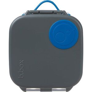b.box Mini Lunchbox svačinový box Grey Blue 1 ks obraz