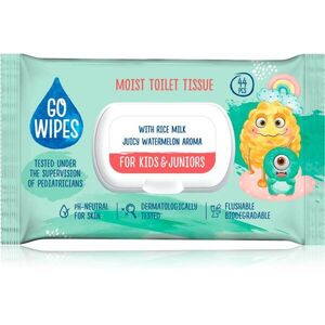 GoWipes For Kids & Juniors vlhčený toaletní papír pro citlivou pokožku pro děti 44 ks obraz