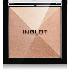 Inglot Multicolour System Highlighting & Bronzing Powder rozjasňující a bronzující paletka odstín 12 8.8 g obraz