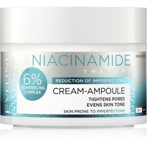 Eveline Cosmetics Cream-Ampoule Niacinamide hydratační krém proti nedokonalostem pleti 50 ml obraz