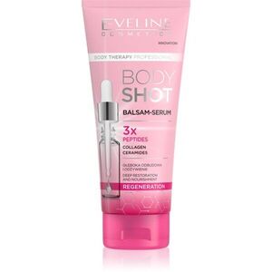 Eveline Cosmetics Body Shot 3x Peptides regenerační balzám pro velmi suchou pokožku 200 ml obraz