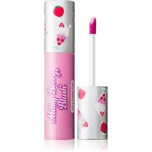 I Heart Revolution Milkshake Milky Berry Blush multifunkční líčidlo na rty a tváře odstín Pink Passion 10 ml obraz