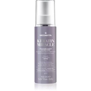 Medavita Keratin Miracle Smoothing Thermo Defence Spray termoochranný sprej pro úpravu žehličkou a kulmou na vlasy 150 ml obraz