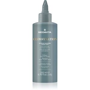 Medavita Glossynation Extreme Makeover Liquid Light hydratační hloubková péče pro rozzáření mdlých vlasů 200 ml obraz