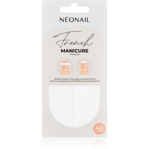 NEONAIL French Manicure Stickers nálepky na nehty typ 02 40 ks obraz