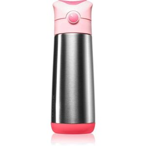 b.box Insulated Drink Bottle termoska s brčkem Flamingo Fizz 1 ks obraz