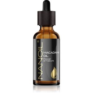 Nanoil Macadamia Oil makadamiový olej na obličej, tělo a vlasy 50 ml obraz