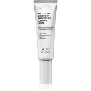 Allies of Skin Multi Acids & Retinoid Brightening Sleeping Facial rozjasňující maska na obličej 48 ml obraz