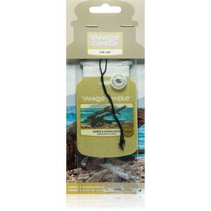 Yankee Candle Amber & Sandalwood vonná visačka 1 ks obraz