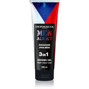 Dermacol Men Agent Zakázané Uvolnění sprchový gel pro muže 3 v 1 250 ml obraz