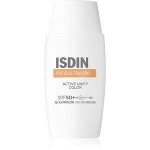 ISDIN FotoUltra 100 Active Unify Color Depigmentant SPF50+ ochranný tónovaný fluid na obličej 50 ml obraz