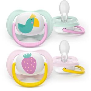 Philips Avent Ultra Air SCF080/24 0-6 m dudlík Girl 2 ks obraz