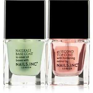Nails Inc. Treatment Number Ones podkladový a vrchní lak na nehty mini obraz
