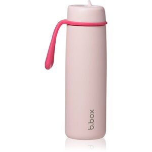 b.box Stainless Steel Thermos Bottle termoláhev s brčkem Pink Paradise 1 ks obraz