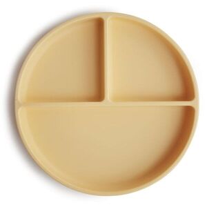 Mushie Silicone Suction Plate dělený talíř s přísavkou Daffodil 1 ks obraz