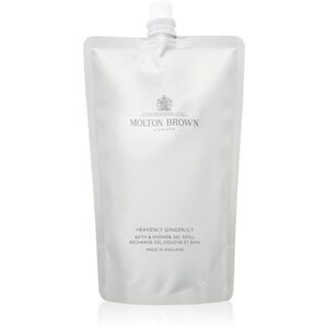 Molton Brown Heavenly Gingerlily sprchový a koupelový gel – náhradní náplň 400 ml obraz