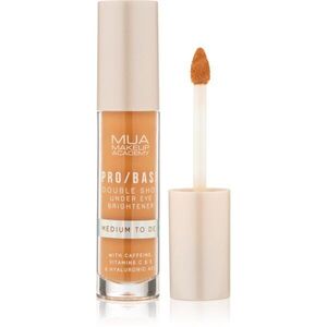 MUA Makeup Academy PRO/BASE Double Shot oční rozjasňovač s kofeinem odstín Medium to Deep 5 ml obraz