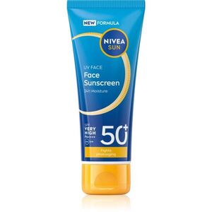 NIVEA SUN UV FACE pleťový krém na opalování SPF 50+ 40 ml obraz