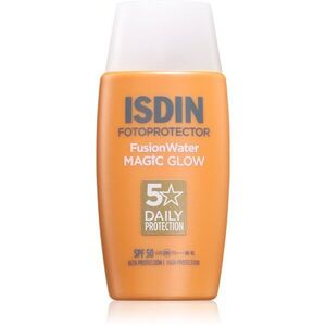 ISDIN Fotoprotector FusionWater Magic Glow lehký ochranný fluid SPF 50 50 ml obraz