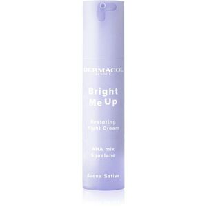 Dermacol Bright Me Up Restoring Night Cream obnovující noční krém 50 ml obraz