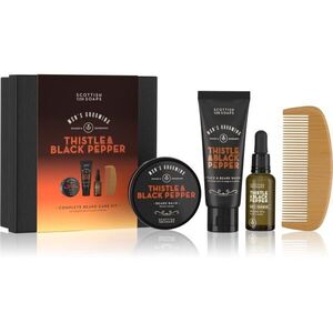 Scottish Fine Soaps Thistle & Black Pepper dárková sada pro muže obraz