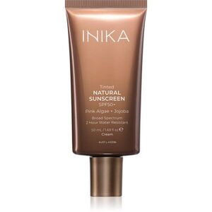 INIKA Organic Tinted Natural Sunscreen tónovací opalovací krém SPF 50+ 50 ml obraz