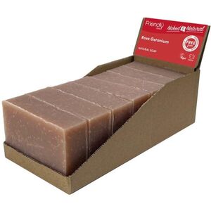 Friendly Soap Natural Soap Rose Geranium přírodní mýdlo 7x95 g obraz