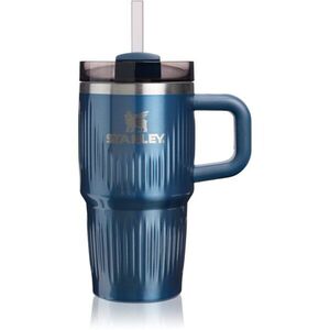 Stanley Quencher H2.O Fluted Tumbler nerezový tumbler s brčkem malý Glacial Blue Shine 1 ks obraz