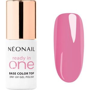 NEONAIL Ready In One 3in1 UV Gel Polish gelový lak na nehty s diamantovým práškem odstín 10 One Pink Spark 7.2 ml obraz