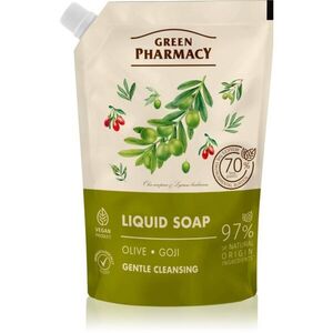 Green Pharmacy Olive & Goji Berry Liquid Soap tekuté mýdlo – náhradní náplň 460 ml obraz