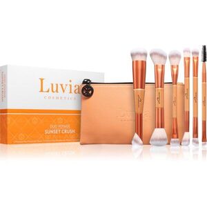 Luvia Cosmetics Duo Voyage sada štětců s pouzdrem Sunset Crush 7 ks obraz