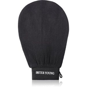 Sister Young NOVA Exfoliating Glove peelingová rukavice na tělo Black 1 ks obraz
