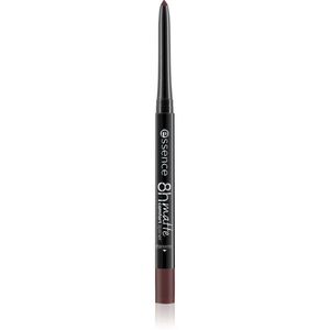essence 8h Matte Comfort matná tužka na rty s ořezávátkem odstín 24 Coffee Date 0.3 g obraz