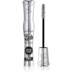 essence Lash PRINCESS PARTY objemová řasenka pro prodloužení a oddělení řas odstín deep black 10 ml obraz