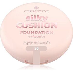 essence silky CUSHION FOUNDATION make-up v houbičce se středním krytím odstín 50 12 g obraz