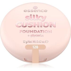 essence silky CUSHION FOUNDATION make-up v houbičce se středním krytím odstín 120 12 g obraz